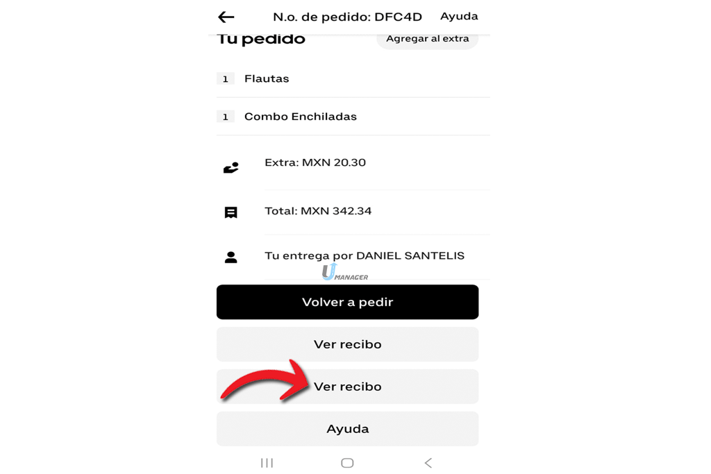 Guia Facturar Uber Eats