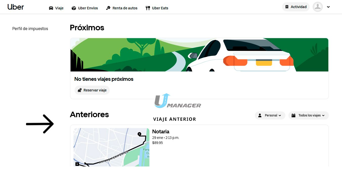 Guia_Facturas_UBER 6-1 Viajes Anteriores
