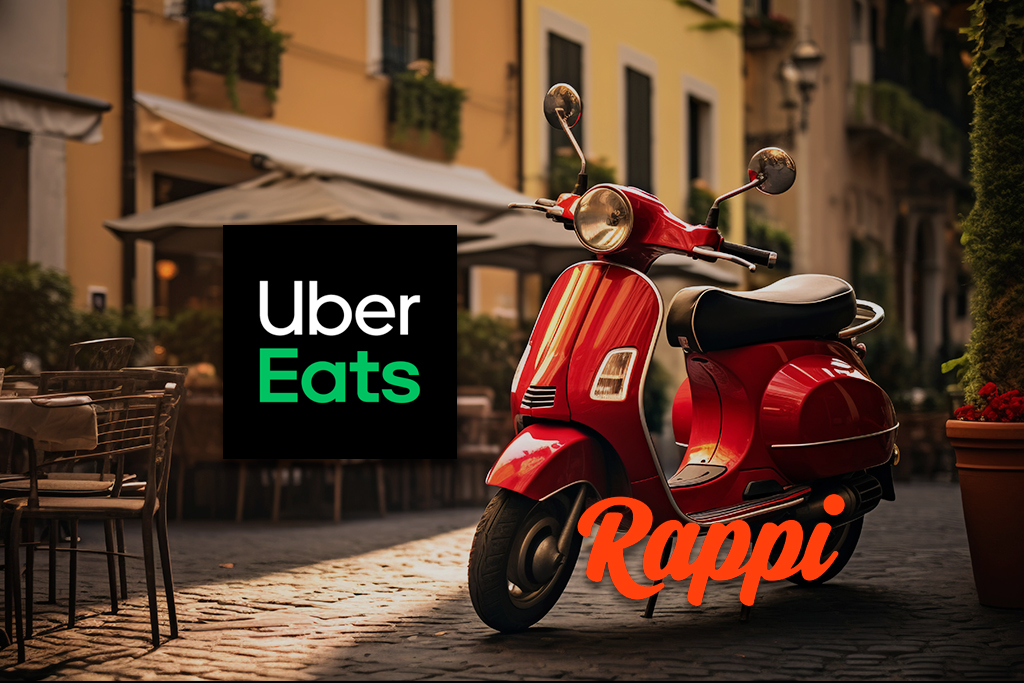 Motos Uber Eatas Rappi